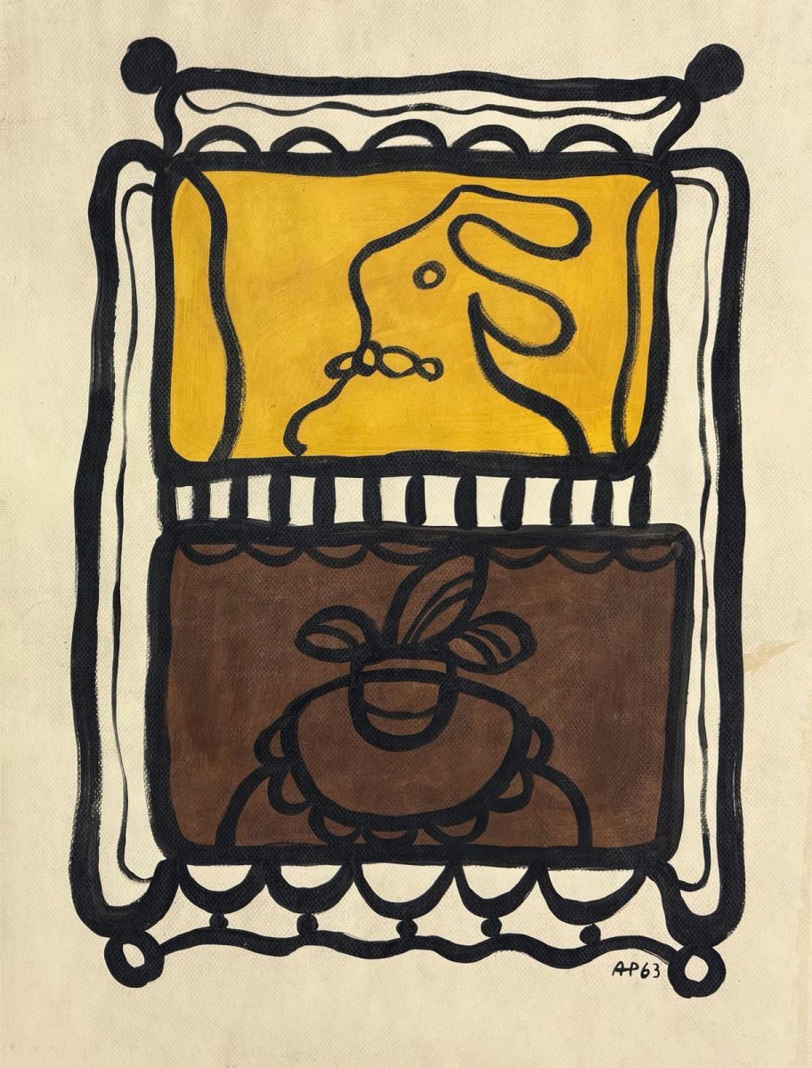AMELIA PELÁEZ (1896–1968) – Untitled, 1963 - Del Amo Art Gallery