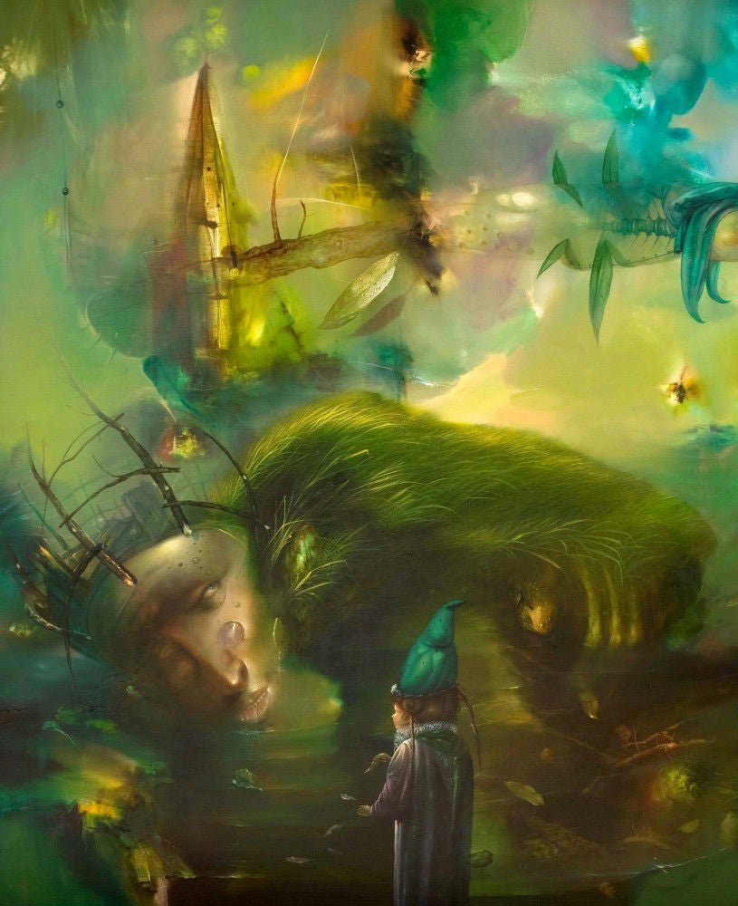 CAISE (b. year unspecified) – El Último Gemido de la Isla, 2009 - Del Amo Art Gallery
