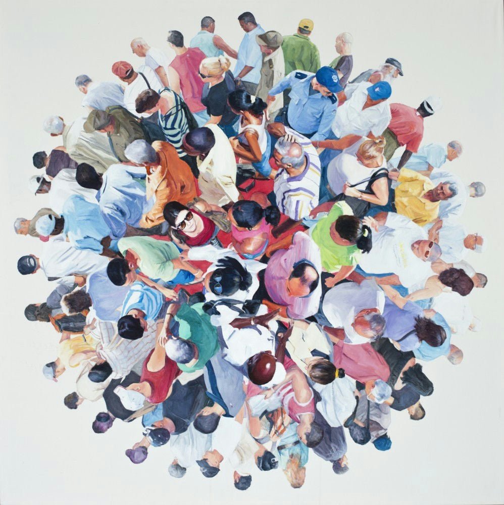 CANGA (b. unknown) – Mundo 2, 2014 - Del Amo Art Gallery