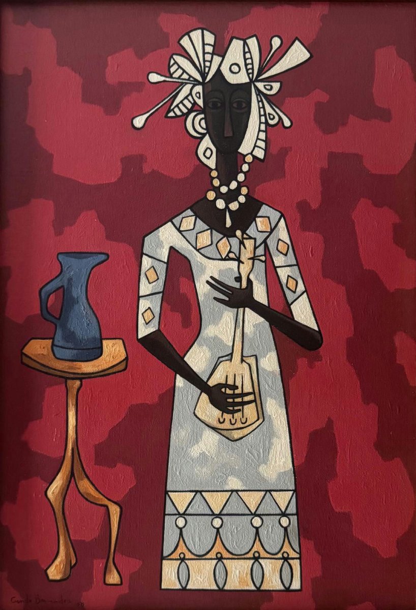 CUNDO BERMÚDEZ (1914–2008) – Untitled, 1958 - Del Amo Art Gallery