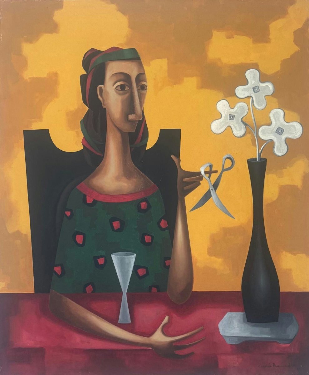 CUNDO BERMÚDEZ (1914–2008) – Untitled, 1963 - Del Amo Art Gallery