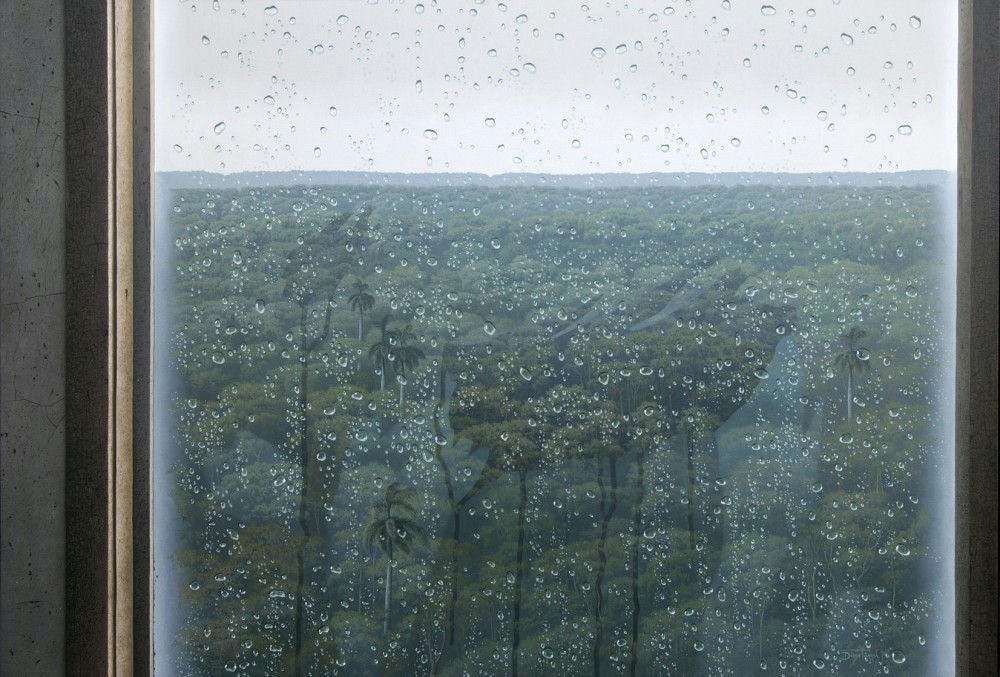 DIEGO TORRES (b. 1980) – Mirando llover II, 2010 - Del Amo Art Gallery