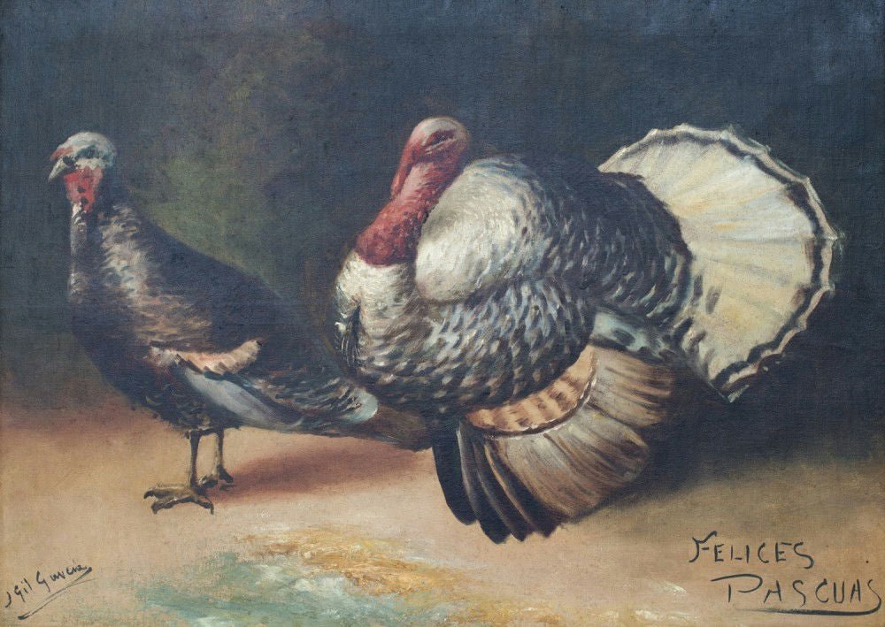 GIL GARCÍA (b. 1920) – Felices Pascuas, 1920 - Del Amo Art Gallery