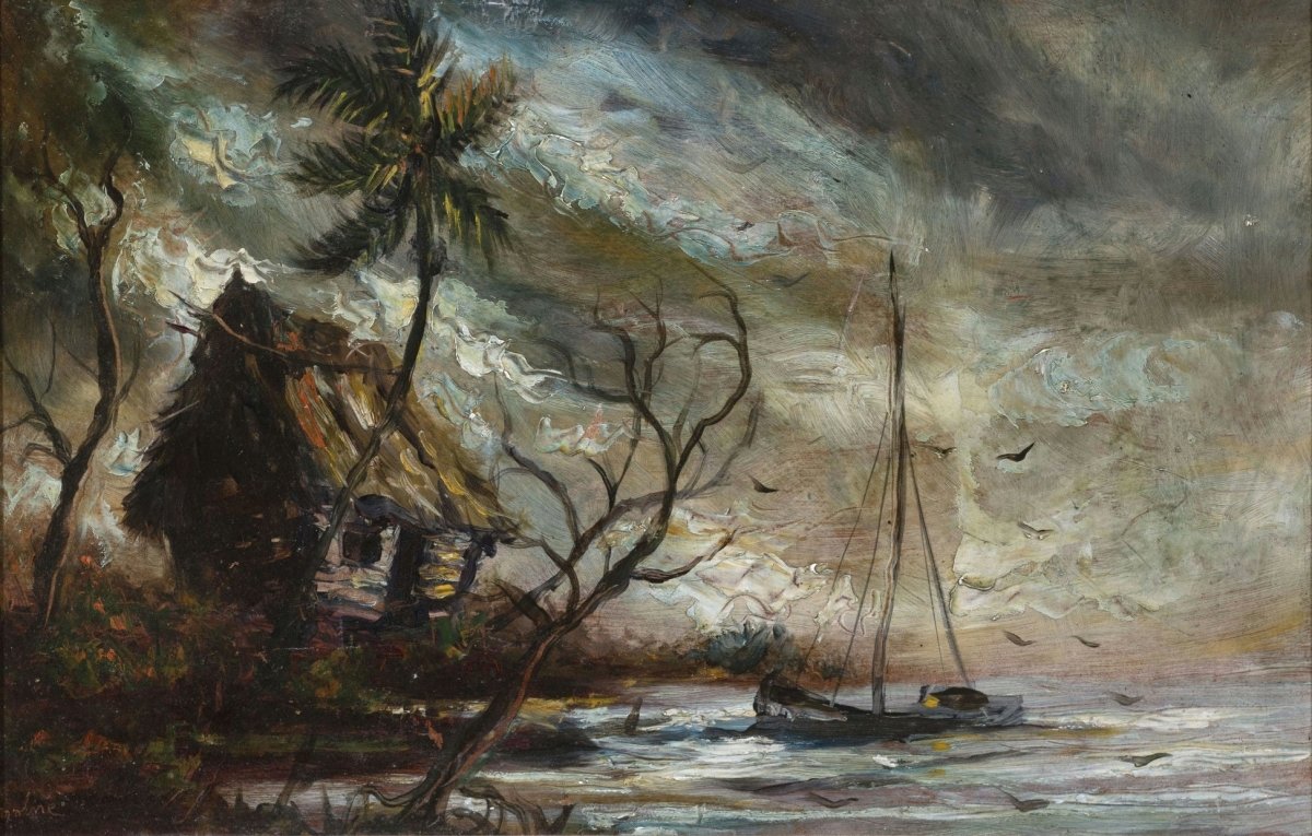 HECTOR MOLNE (b. unknown) – Marina, 2026 - Del Amo Art Gallery