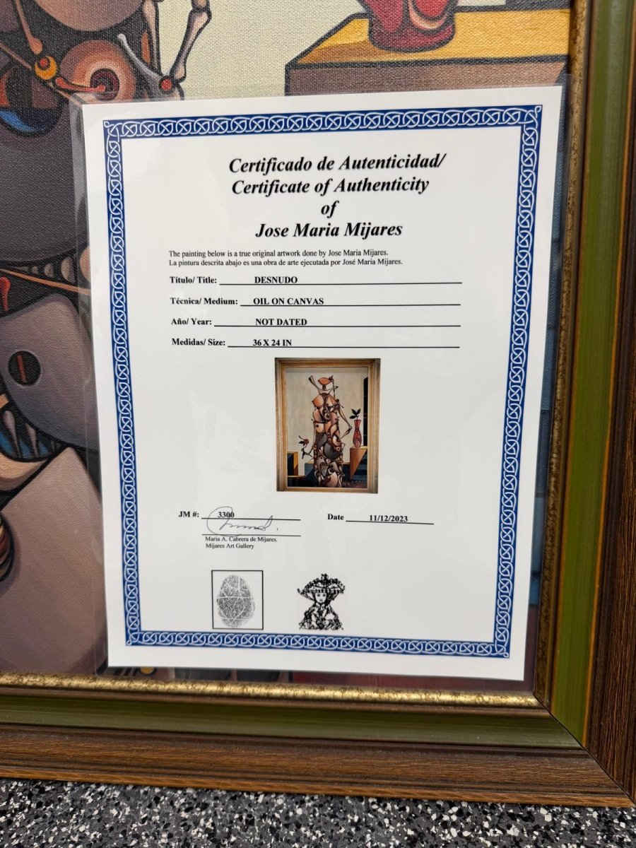 JOSÉ MARÍA MIJARES (1921–2004) – Desnudo - Del Amo Art Gallery