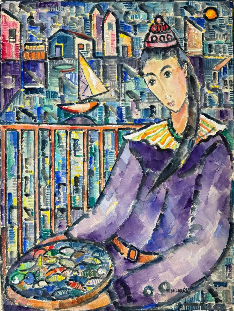 JOSÉ MARÍA MIJARES (1921–2004) – Untitled - Del Amo Art Gallery