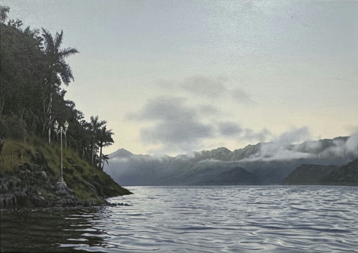 JOSÉ PERDOMO GARCÍA (b. 2024) – Amanecer Estancado, 2024 - Del Amo Art Gallery