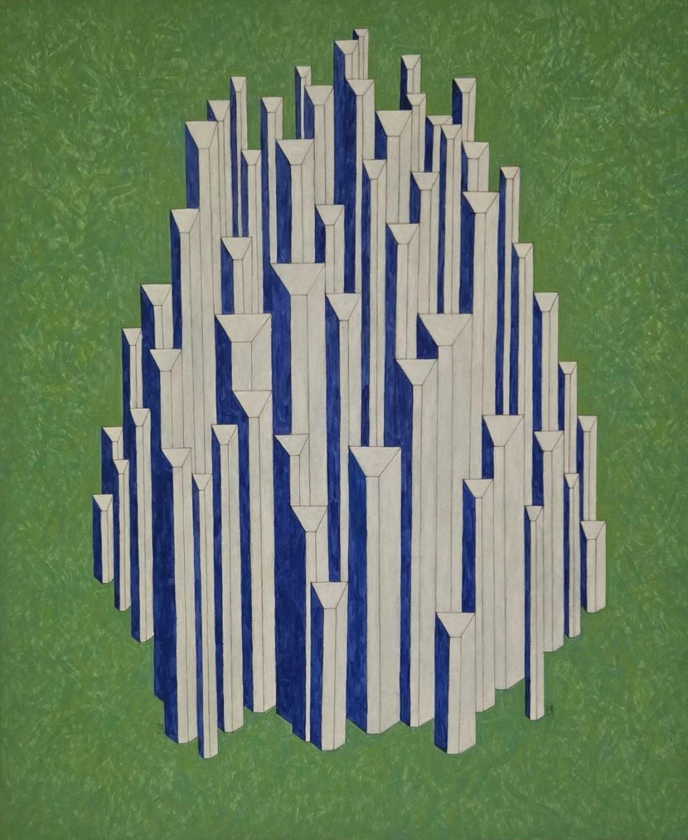 LUI RODRIGUE (b. 2024) – Growing, 2024 - Del Amo Art Gallery