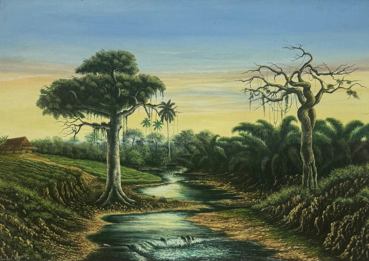 QUISBEL LEZCANO BLANCO (b. 1973) – Untitled, 1998 - Del Amo Art Gallery
