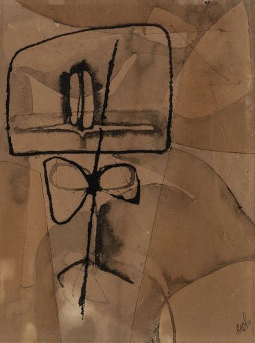 RAÚL MARTÍNEZ (b. 1927) – Untitled, 1955 - Del Amo Art Gallery