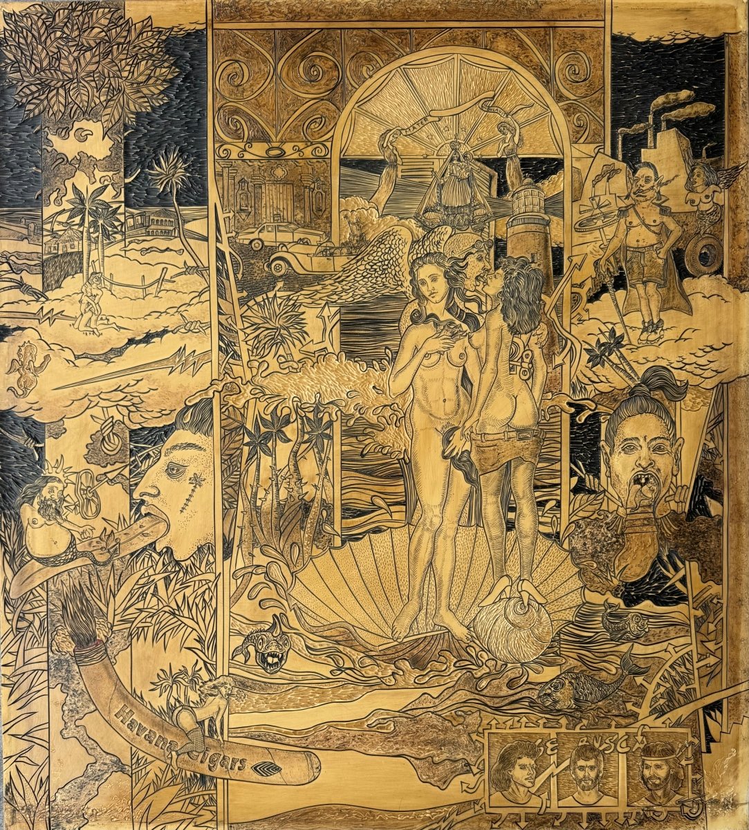 WILLIAM CHÁVEZ (b. 1963) – Apertura - Del Amo Art Gallery