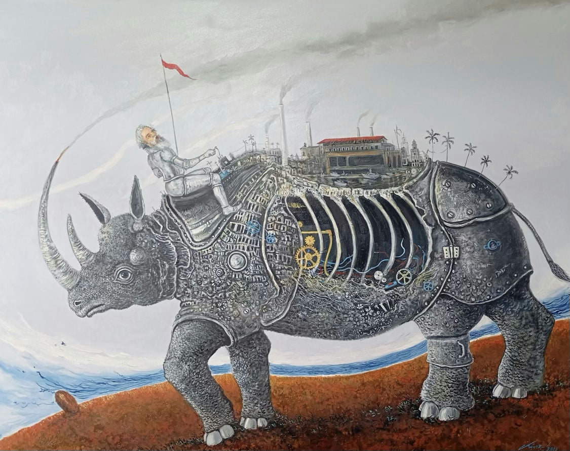 WILLIAM CHÁVEZ (b. 1963) – Untitled, 2025 - Del Amo Art Gallery